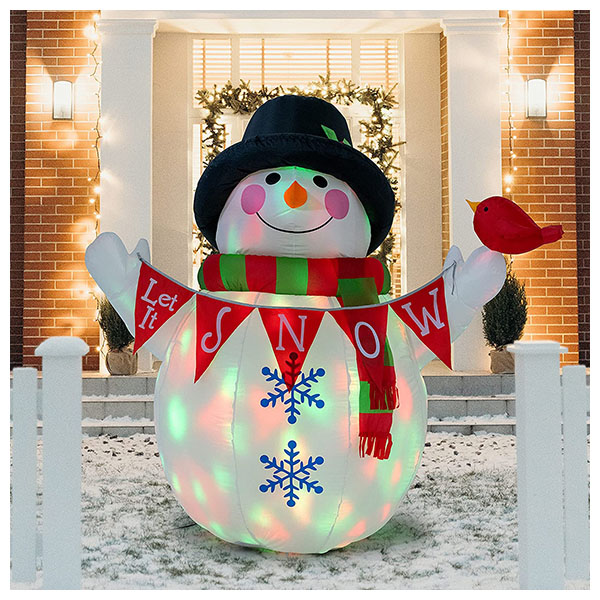 Christmas Inflatables Snowman 5FT