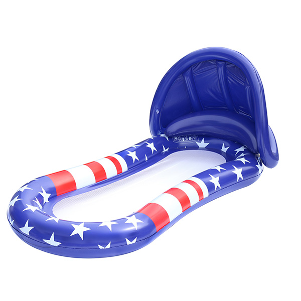 Flag floating row