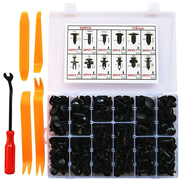Car Push Retainer Clips 268 PCS